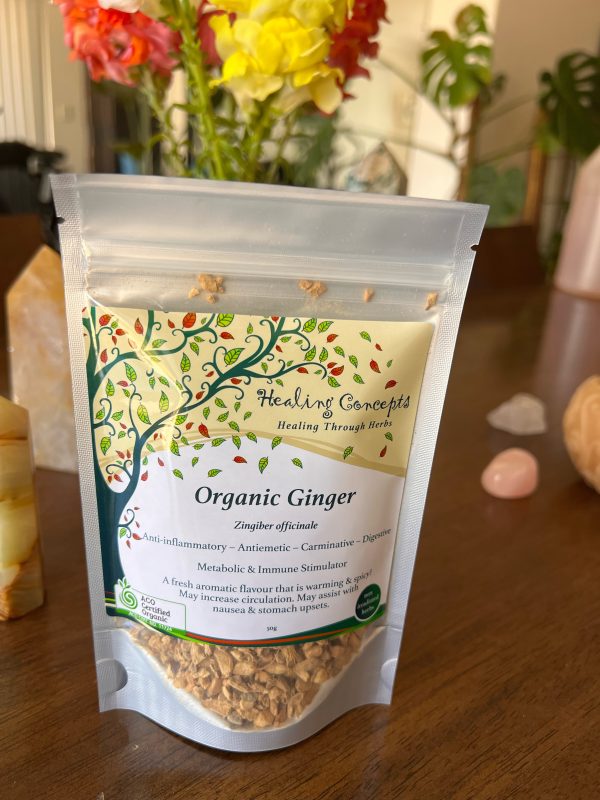 Organic Ginger Root Tea – Metabolic Fire & Gut Health in Every Sip